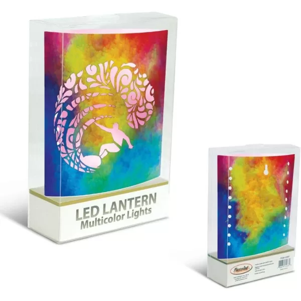 Puzzled COTA Global LED Lantern Surfs Up  51 inch x 63 inch  Multicolor  Item 9691Colorful Surf Up