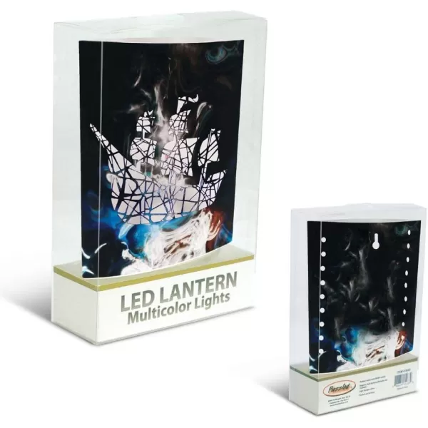 Puzzled COTA Global LED Lantern Surfs Up  51 inch x 63 inch  Multicolor  Item 9691Dark Blue Pirate Ship