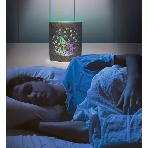 Puzzled COTA Global LED Lantern Surfs Up  51 inch x 63 inch  Multicolor  Item 9691Gray Wolf