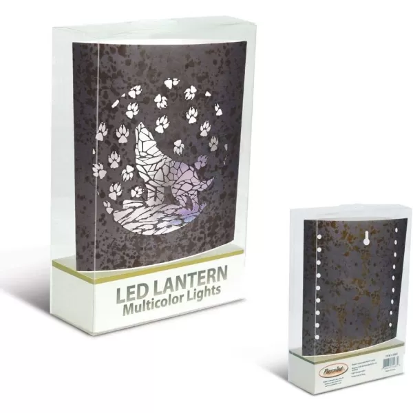 Puzzled COTA Global LED Lantern Surfs Up  51 inch x 63 inch  Multicolor  Item 9691Gray Wolf