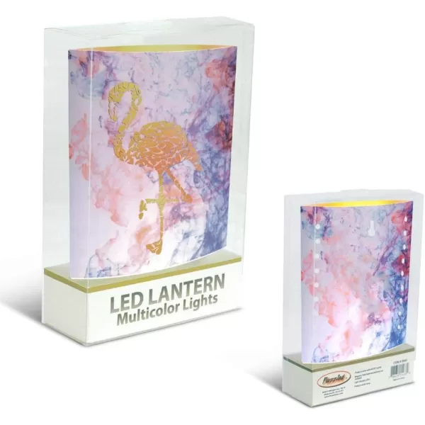 Puzzled COTA Global LED Lantern Surfs Up  51 inch x 63 inch  Multicolor  Item 9691PinkPurple Flamingo