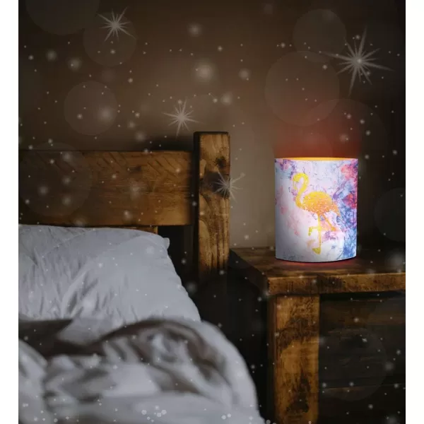 Puzzled COTA Global LED Lantern Surfs Up  51 inch x 63 inch  Multicolor  Item 9691PinkPurple Flamingo