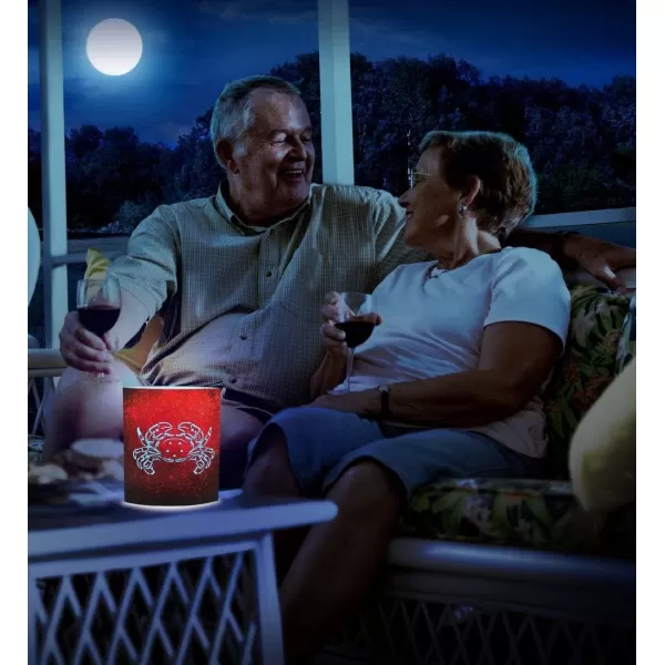 Puzzled COTA Global LED Lantern Surfs Up  51 inch x 63 inch  Multicolor  Item 9691Red Crab