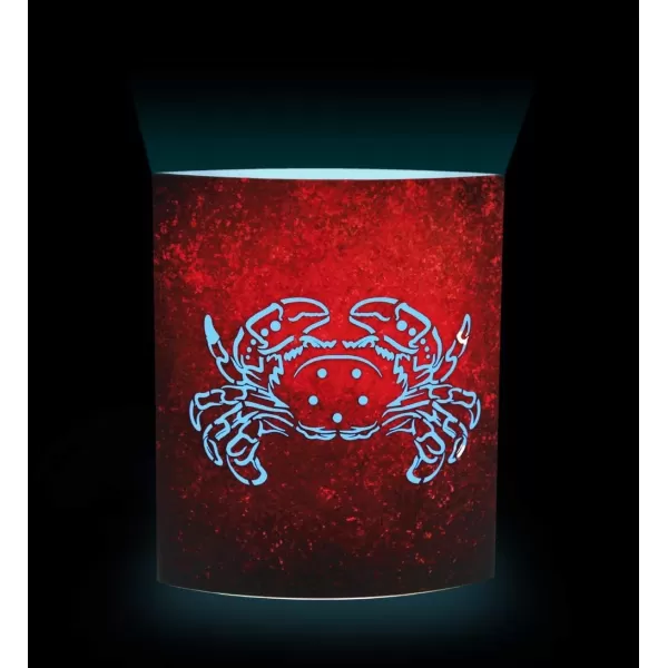 Puzzled COTA Global LED Lantern Surfs Up  51 inch x 63 inch  Multicolor  Item 9691Red Crab