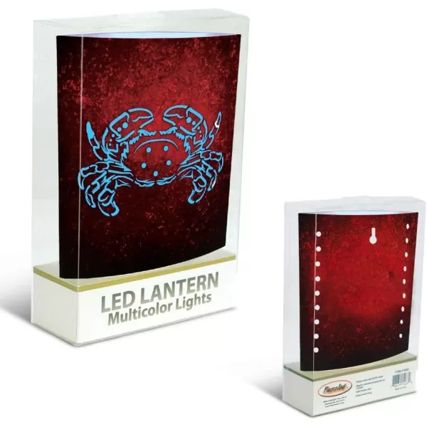Puzzled COTA Global LED Lantern Surfs Up  51 inch x 63 inch  Multicolor  Item 9691Red Crab