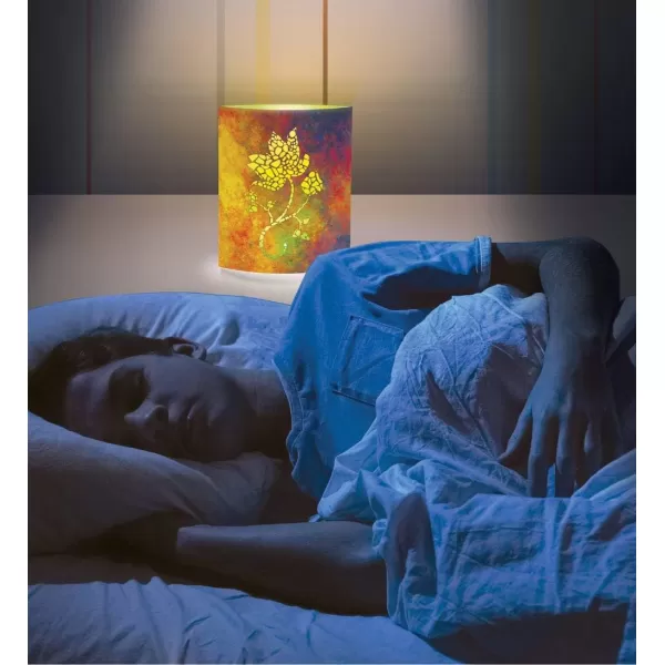 Puzzled CoTa Global LED Lantern Blooming Rose  51 inch x 63 inch  Multicolor  Item 9670