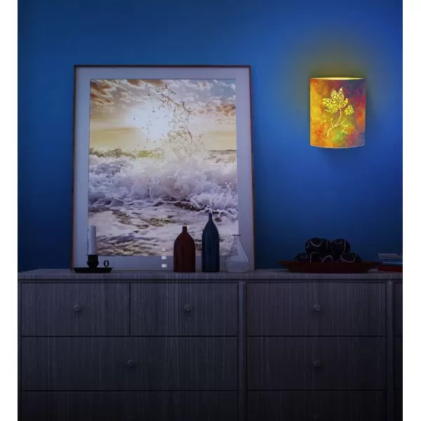 Puzzled CoTa Global LED Lantern Blooming Rose  51 inch x 63 inch  Multicolor  Item 9670