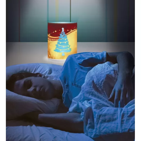 Puzzled CoTa Global LED Lantern Christmas Tree  51 inch x 63 inch  Multicolor  Item 9665