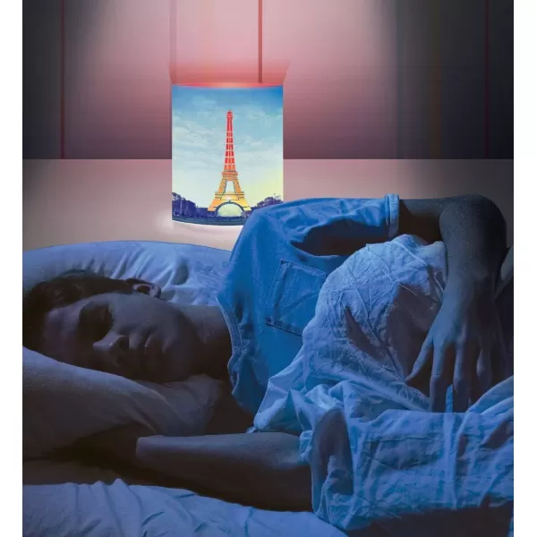 Puzzled CoTa Global LED Lantern Eiffel Tower  51 inch x 63 inch  Multicolor  Item 9668