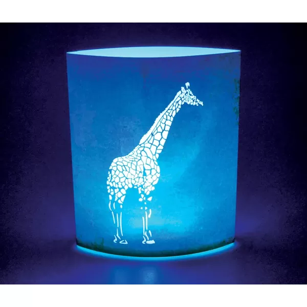 Puzzled Giraffe LED Decorative Lanterns  Animal Theme  Elegant Unique Gift and Useful Souvenir  Item 9652