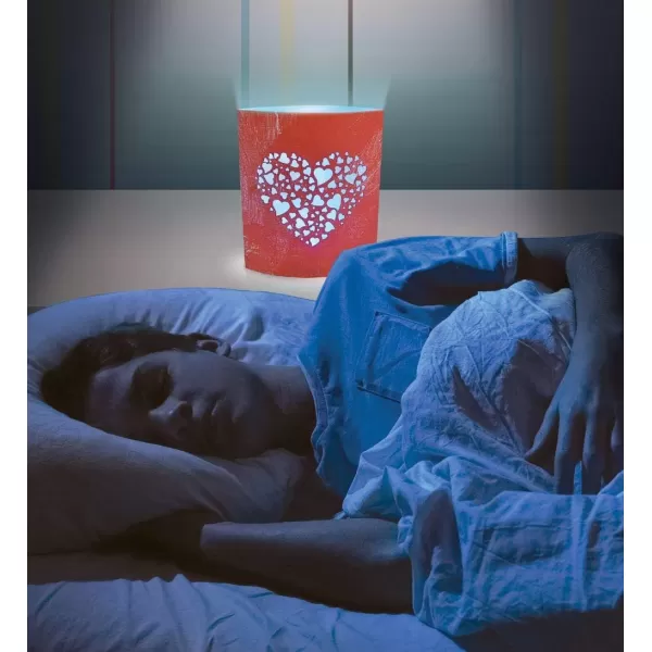 Puzzled Heart LED Decorative Lanterns  Symbol Theme  Elegant Unique Gift and Useful Souvenir  Item 9657