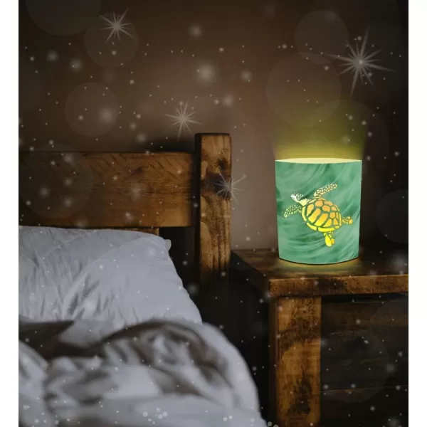 Puzzled Sea Turtle LED Decorative Lanterns  OceanSea Life Theme  Elegant Unique Gift and Useful Souvenir  Item 9660
