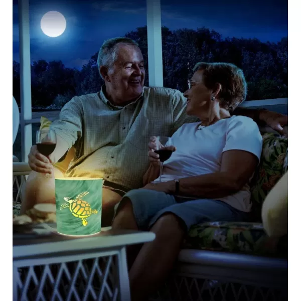 Puzzled Sea Turtle LED Decorative Lanterns  OceanSea Life Theme  Elegant Unique Gift and Useful Souvenir  Item 9660