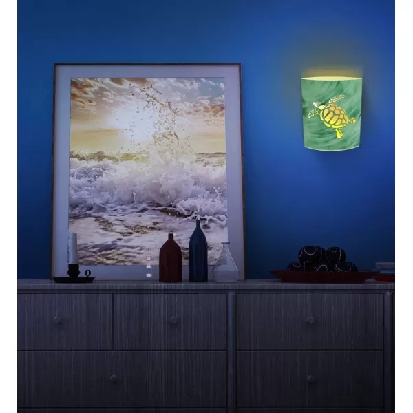 Puzzled Sea Turtle LED Decorative Lanterns  OceanSea Life Theme  Elegant Unique Gift and Useful Souvenir  Item 9660