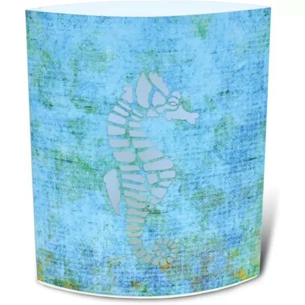 Puzzled Seahorse Light Lantern 51 Inch Energy Efficient Decorative Indoor Outdoor Tabletop Lamp Manual On Off Portable Lighting for Bedroom Kitchen Living Room