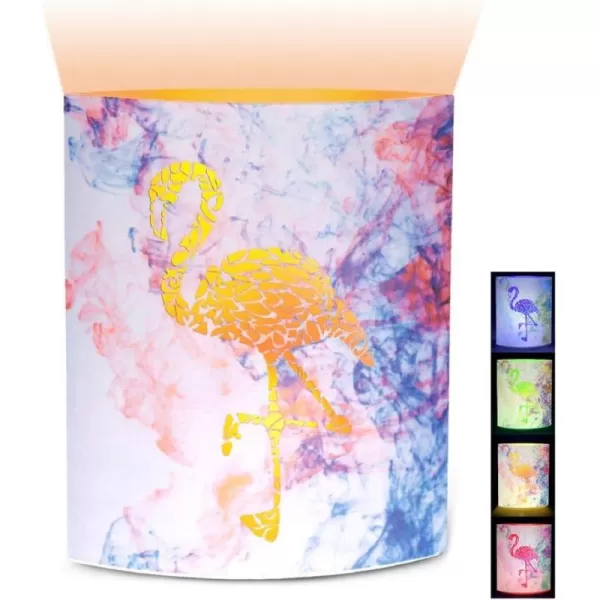 Puzzled COTA Global LED Lantern Surfs Up  51 inch x 63 inch  Multicolor  Item 9691PinkPurple Flamingo