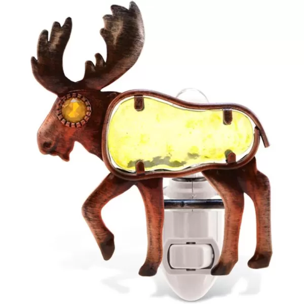 Puzzled Night Light Moose
