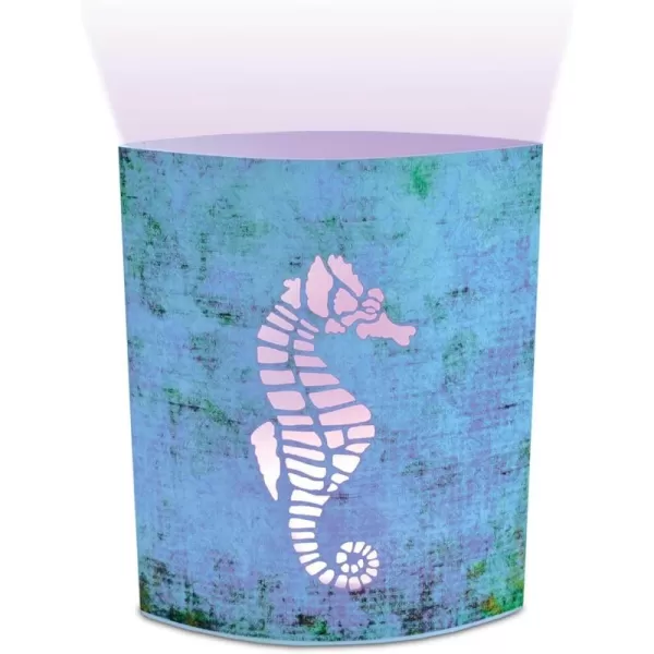 Puzzled Seahorse Light Lantern 51 Inch Energy Efficient Decorative Indoor Outdoor Tabletop Lamp Manual On Off Portable Lighting for Bedroom Kitchen Living Room