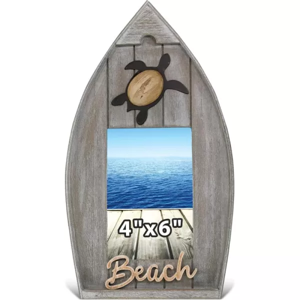 CoTa Global Coastal Sea Turtle Relax Sign  Nautical  Handmade and Crafted Wooden Coastal Sea Turtle Relax Sign Nautical Themed Home Decor Sea Turtle Decorative Coastal OrnamentBoat Frame 4X6