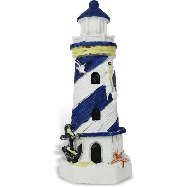 CoTa Global Blue Lighthouse Refrigerator Nautical Magnet  Maritime Decoration Lighthouse Resin Beach Design Fun ampamp Cute Ocean Magnet for Kitchen Fridge Locker Home Decor ampamp Office Decor Novelty