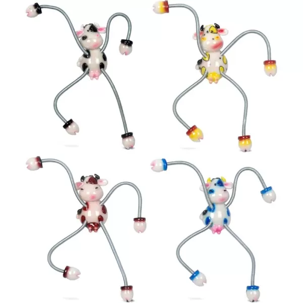 Puzzled Springy Cow Magnet