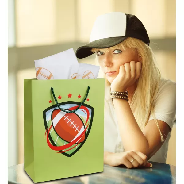 DolliBu Alien Large Gift Bag with Tissue Paper  Cute Space Alien Big Gift Wrap Bag with Handles and Alien Tissue Paper for Holiday Birthday Party Favor Gift Bags for Kids and Adult  13 InchesGreen 12pack