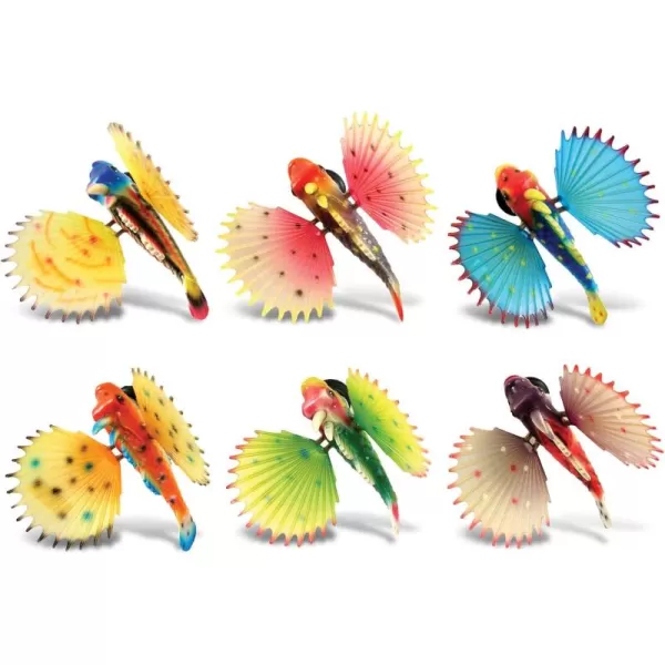 CoTa Global Flying Fish Refrigerator Bobble Magnets Set of 6  Assorted Color Fun Cute Sea Life Animal Bobble Head Magnets for Kitchen Fridge Home Decor Cool Office and Decorative Novelty  6 Pack