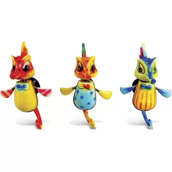 CoTa Global Seahorse Refrigerator Bobble Magnets Set of 3  Assorted Color Fun Cute Ocean Life Animal Bobble Magnets for Kitchen Fridge Lockers Home Decor Cool Office ampamp Decorative Novelty  3 Pack