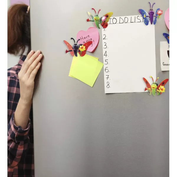 imagePuzzled Butterfly Refrigerator Bobble Magnet Set of 6