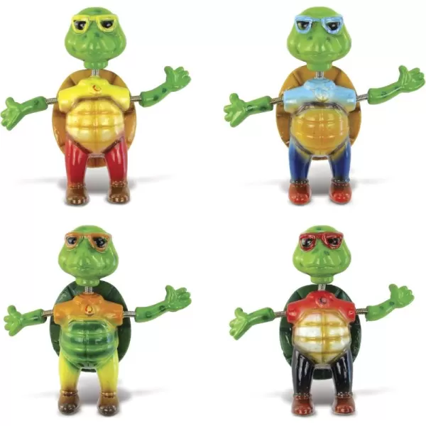 imageCOTA Global Cool Sea Turtle Refrigerator Bobble Magnets Set of 4  Assorted Color Fun Cute Ocean Animal Bobble Head Magnets for Kitchen Fridge Home Decor ampamp Cool Office Decorative Novelty  4 Pack