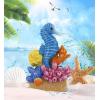 imageCoTa Global Sand Coral Seahorse Refrigerator Nautical Magnet  Seahorse Resin Beach Design Magnet Fun and Cute Ocean Magnets for Kitchen Fridge Locker Home Decor Office Decor Novelty  1 Piece