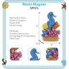 imageCoTa Global Sand Coral Seahorse Refrigerator Nautical Magnet  Seahorse Resin Beach Design Magnet Fun and Cute Ocean Magnets for Kitchen Fridge Locker Home Decor Office Decor Novelty  1 Piece