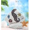 imageCoTa Global Sand Square Seahorse Refrigerator Nautical Magnets Set of 2  Resin Beach Design Magnet Fun and Cute Ocean Magnets for Kitchen Fridge Locker Home Decor and Office Decor Novelty  2 Pack