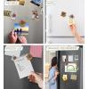imageCoTa Global Sand Square Shell Refrigerator Nautical Magnets Set of 2  Resin Beach Design Magnet Fun and Cute Ocean Magnets for Kitchen Fridge Locker Home Decor and Office Decor Novelty  2 Pack