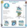 imageCoTa Global Surfboard Beach Sign Sea Turtle Nautical Magnets Set of 4  Resin Beach Design Magnet Fun and Cute Ocean Magnets for Kitchen Fridge Locker Home Decor and Office Decor Novelty  4 Pack