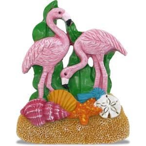 imageCoTa Global Sand Coral Flamingo Refrigerator Nautical Colorful Magnet  Ocean Animal Resin Beach Design Fun and Cute Ocean Magnet for Kitchen Fridge Locker Home Decor and Office Decor Novelty