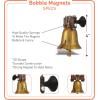 imageCoTa Global Liberty Bell Refrigerator Bobble Magnet  Realistic Fun Cute Historical Landmark Bobble Head Magnet for Kitchen Fridge Home Decor and Cool Office Decorative Novelty Souvenir  1 Piece