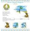imagePuzzled Dolphin Refrigerator Silver Beach Magnet  Ocean Life Theme  Set of 4  Unique Affordable Gift and Souvenir  Item 7685