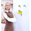 imagePuzzled Dolphin Refrigerator Silver Beach Magnet  Ocean Life Theme  Set of 4  Unique Affordable Gift and Souvenir  Item 7685