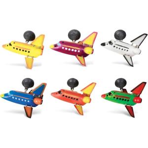 imageCOTA Global Space Shuttle Refrigerator Bobble Magnets Set of 6  Assorted Color Fun Space Science Fiction Bobble Head Magnets for Kitchen Fridge Home Decor Cool Office ampamp Decorative Novelty  6 Pack