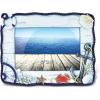 imagePuzzled Resin Coastal Maritime Anchor Picture Frame 6 X 4 Inch Sculptural Photo Holder Intricate ampamp Meticulous Detailing Art Handcrafted Tabletop Accent Accessory Nautical Beach Themed Home Dcor