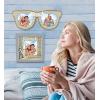 imageCoTa Global Vintage Nautical Collection  Vintage Beach Sunglass Double Photo Frame and Vintage Beach Frame with Anchor Handcrafted Nautical Photo Frames for Tabletop Display Memories  2 Pieces