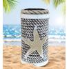 imageCoTa Global Dream Large Rope Nautical Hanging Wooden Tealight Candle Holder  Table Top Centerpiece Coastal Decor for Home Beach House Rustic Decorative Lantern with Starfish  Handmade Color May Vary