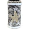 imageCoTa Global Dream Large Rope Nautical Hanging Wooden Tealight Candle Holder  Table Top Centerpiece Coastal Decor for Home Beach House Rustic Decorative Lantern with Starfish  Handmade Color May Vary
