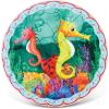 imagePuzzled Ceramic Coaster Underwater Seahorses 025 Inch Thick Intricate ampamp Meticulous Detailing Art Handcrafted Decorative Drinkware Coasters Coastal Ocean Sea Life Themed Home ampamp Kitchen Accessory