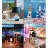 imageCoTa Global Evian Nautical Collection  Wooden Jewelry Box Lighthouse Decoration Figure and Tealight Candle Holder Decorative Beach Style Table Top Centerpiece Coastal Decor Set for Home  3 Pieces