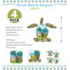 imageCoTa Global Sea Turtle Refrigerator Silver Beach Magnets Set of 4  Assorted Resin ampamp Crystals Design Fun and Cute Beach Magnets For Kitchen Fridge Locker Home Decor and Office Decor Novelty  4 Pack