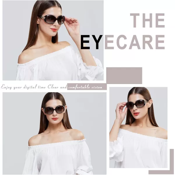 DUCO Oversized Polarized Sunglasses for Women Retro Trendy Frame Vintage Ladies Shades UV Protection 1220Brown Frame Brown Lens