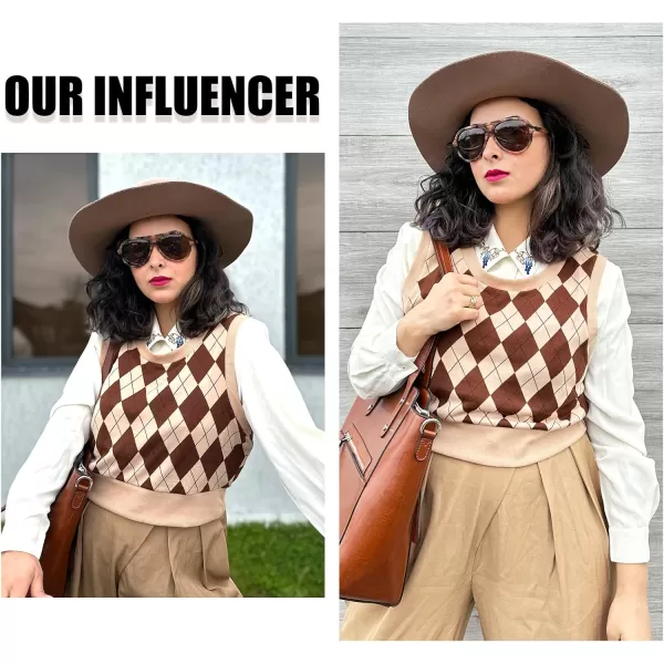 DUCO Retro Aviator Polarized Sunglasses Women Men Vintage Double Bridge Sun Glasses Classic Shades DC1208Brown Tortoise Brown Lens