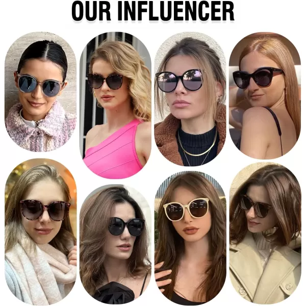 DUCO Retro Sunglasses Women Polarized Round Sun Glasses Vintage UV400 Protection Acetate Frame DC2340Black Frame Revo Pink Lens